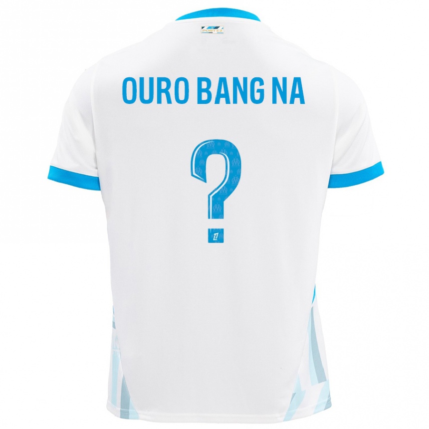 Kids Football Rayan Ouro Bang Na #0 White Sky Blue Home Jersey 2024/25 T-Shirt