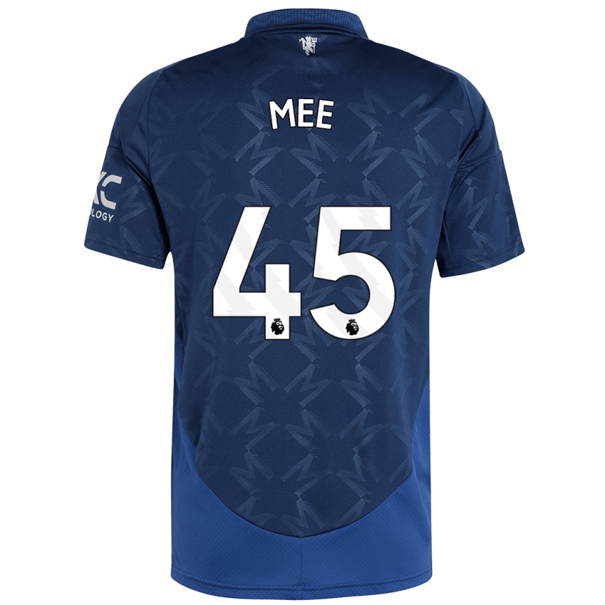 Kids Football Dermot Mee #45 Indigo Away Jersey 2024/25 T-Shirt