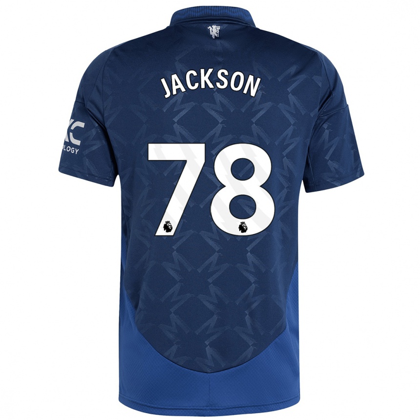 Kids Football Louis Jackson #78 Indigo Away Jersey 2024/25 T-Shirt