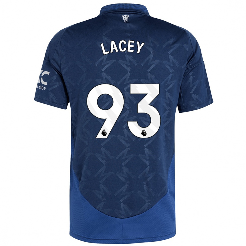 Kids Football Shea Lacey #93 Indigo Away Jersey 2024/25 T-Shirt