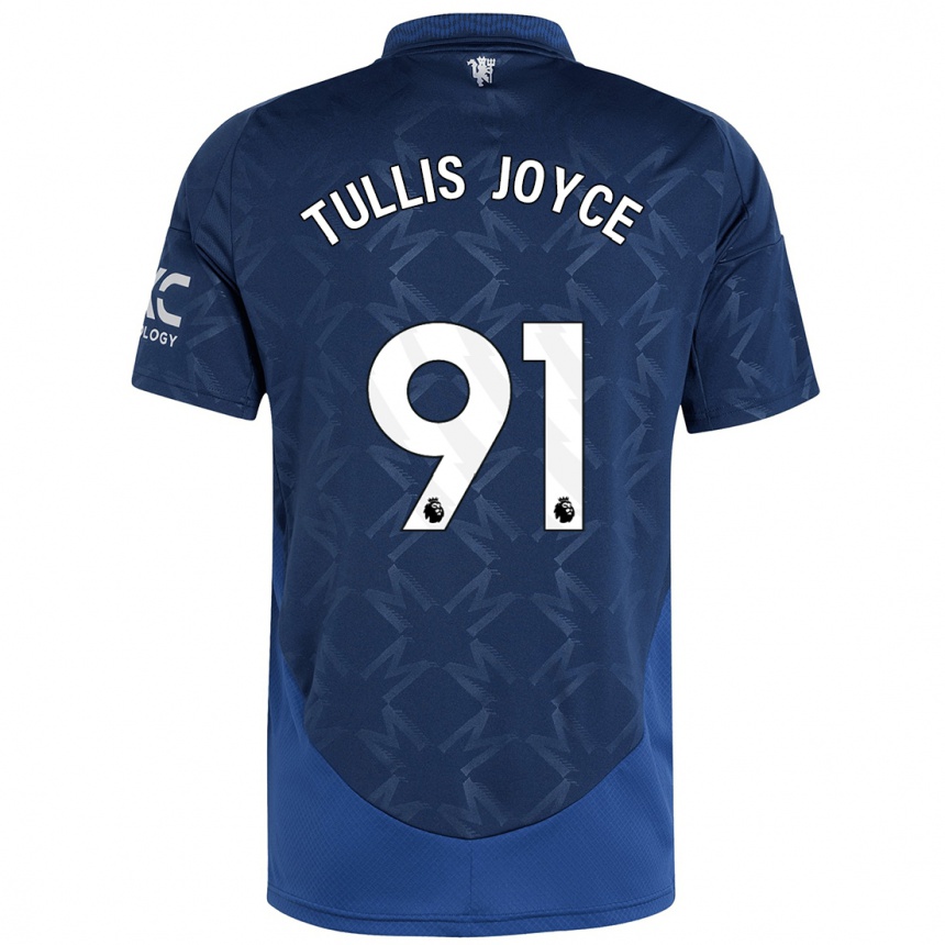 Kids Football Phallon Tullis-Joyce #91 Indigo Away Jersey 2024/25 T-Shirt