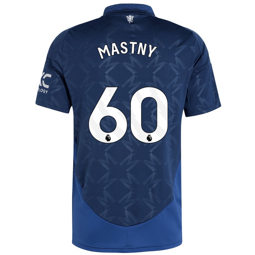 Kids Football Ondrej Mastny #60 Indigo Away Jersey 2024/25 T-Shirt