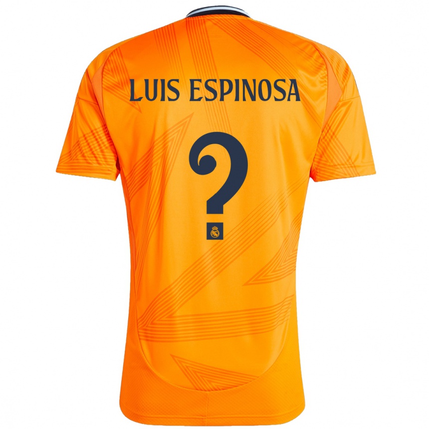 Kids Football José Luis Espinosa #0 Orange Away Jersey 2024/25 T-Shirt