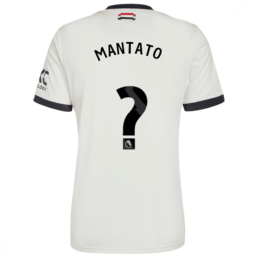 Kids Football Bendito Mantato #0 Off White Third Jersey 2024/25 T-Shirt