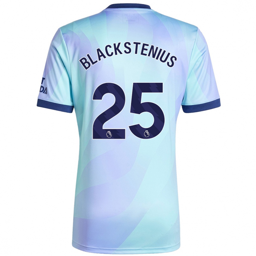 Kids Football Stina Blackstenius #25 Aqua Third Jersey 2024/25 T-Shirt