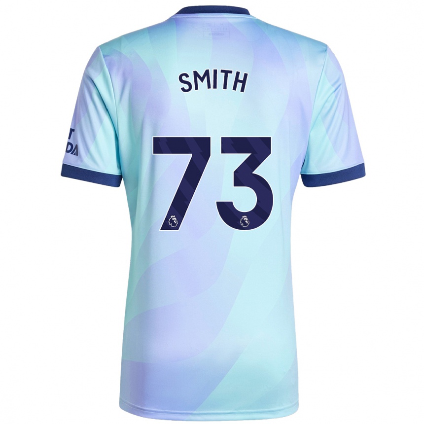 Kids Football Tom Smith #73 Aqua Third Jersey 2024/25 T-Shirt