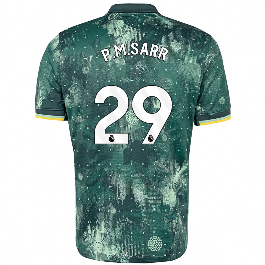 Kids Football Pape Matar Sarr #29 Mint Green Third Jersey 2024/25 T-Shirt