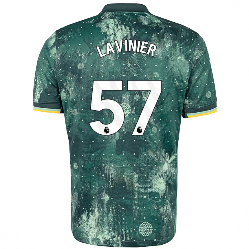 Kids Football Marcel Lavinier #57 Mint Green Third Jersey 2024/25 T-Shirt