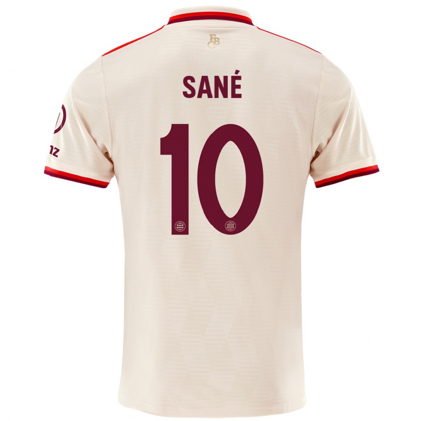 Kids Football Leroy Sane #10 Linen Third Jersey 2024/25 T-Shirt