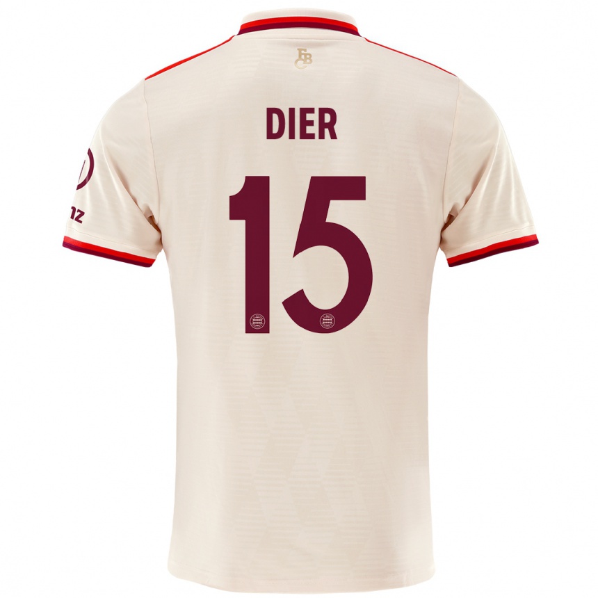 Kids Football Eric Dier #15 Linen Third Jersey 2024/25 T-Shirt