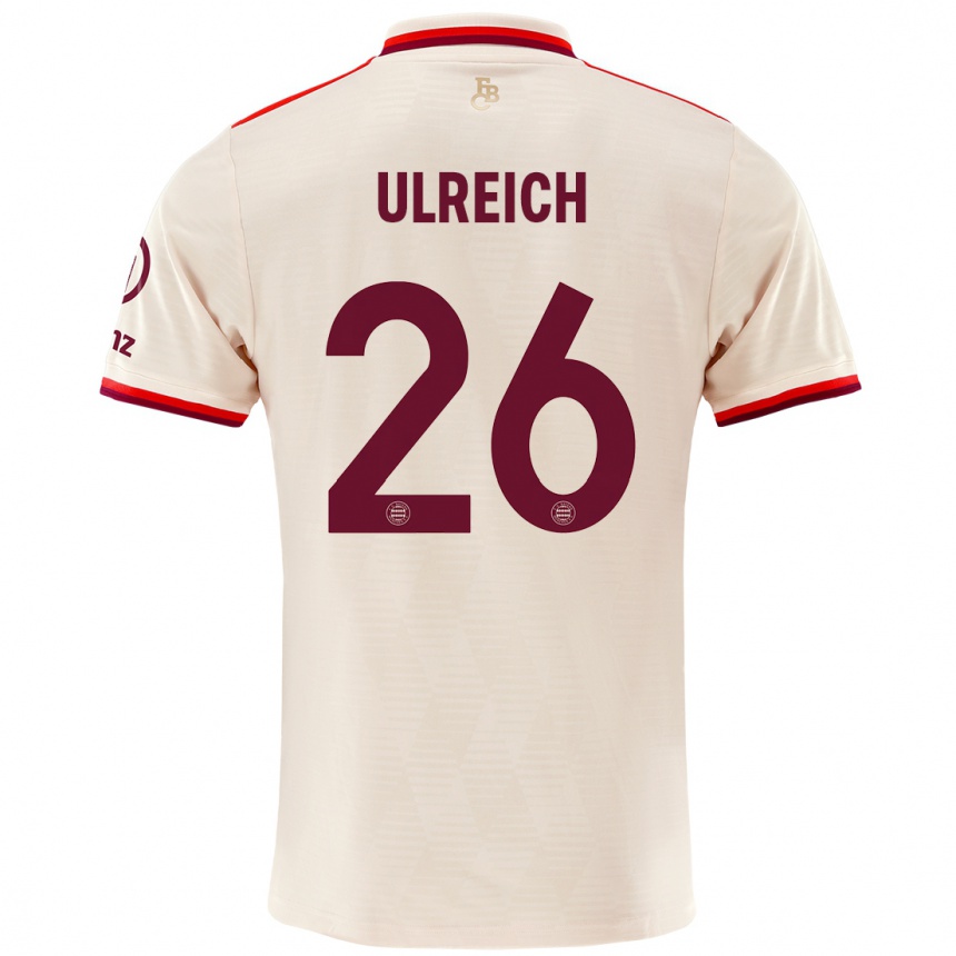 Kids Football Sven Ulreich #26 Linen Third Jersey 2024/25 T-Shirt