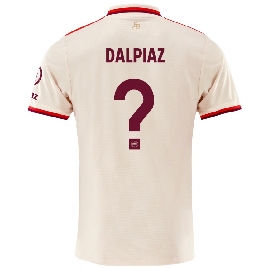 Kids Football Magnus Dalpiaz #0 Linen Third Jersey 2024/25 T-Shirt