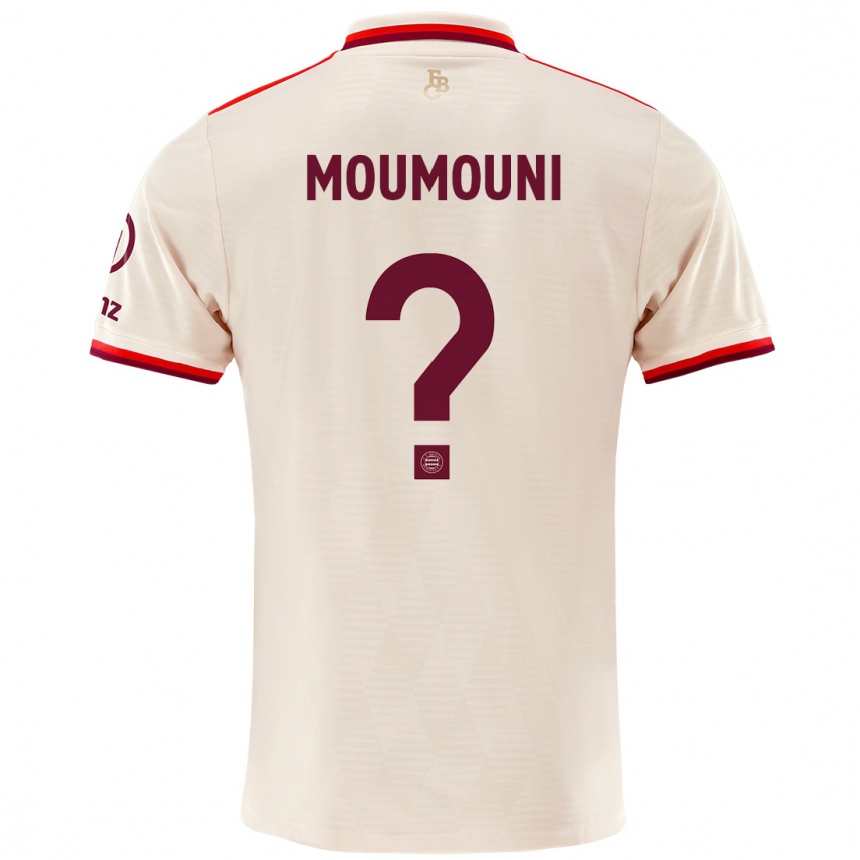 Kids Football Rayan Moumouni #0 Linen Third Jersey 2024/25 T-Shirt