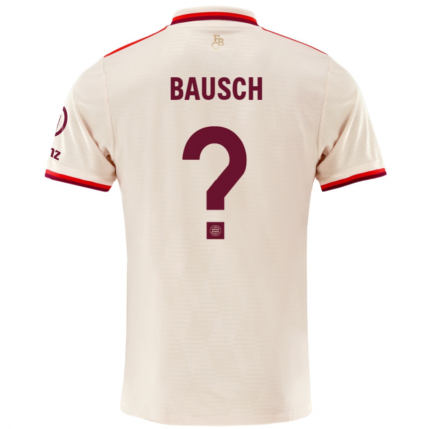 Kids Football David Bausch #0 Linen Third Jersey 2024/25 T-Shirt