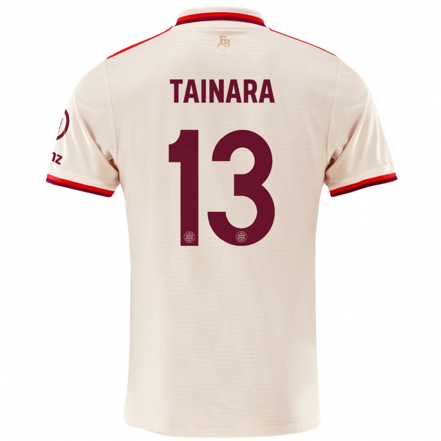 Kids Football Tainara #13 Linen Third Jersey 2024/25 T-Shirt