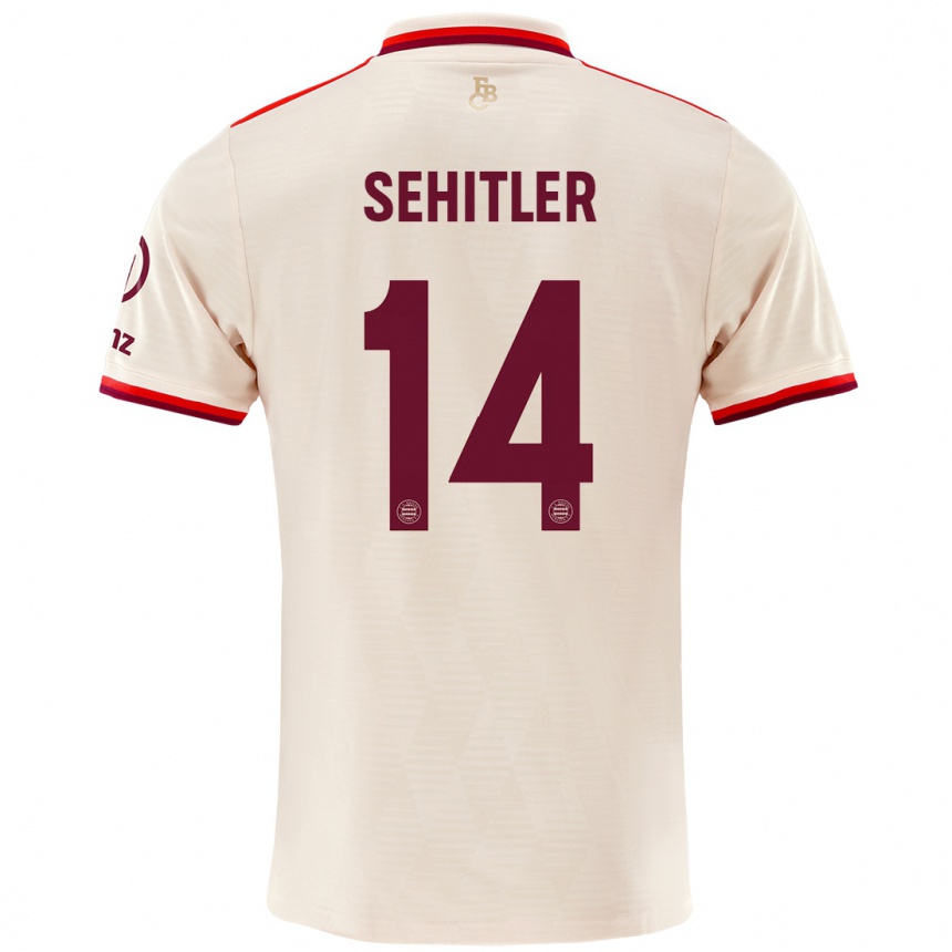 Kids Football Alara Şehitler #14 Linen Third Jersey 2024/25 T-Shirt