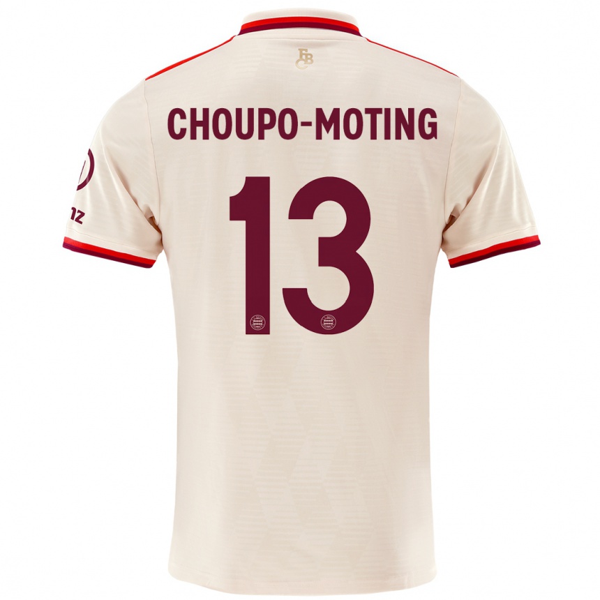 Kids Football Eric Maxim Choupo-Moting #13 Linen Third Jersey 2024/25 T-Shirt