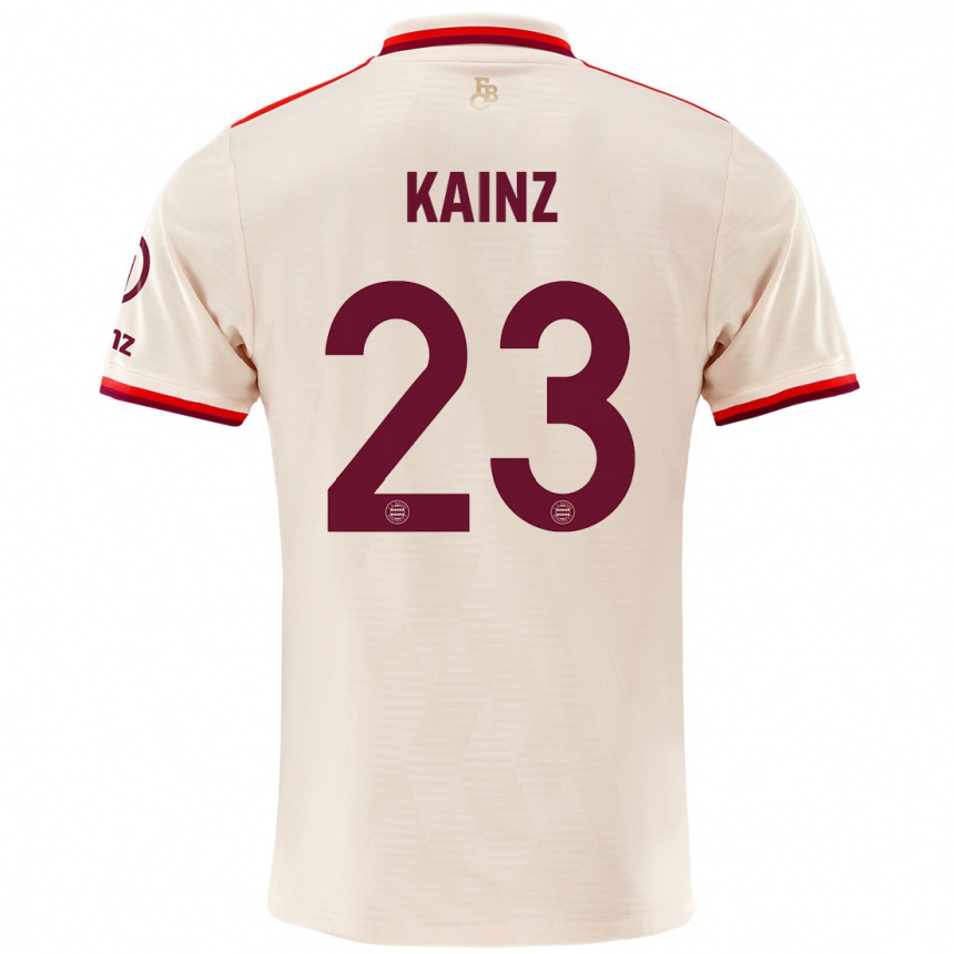 Kids Football Manuel Kainz #23 Linen Third Jersey 2024/25 T-Shirt