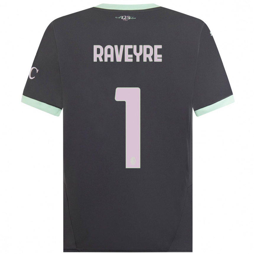 Kids Football Noah Raveyre #1 Grey Third Jersey 2024/25 T-Shirt