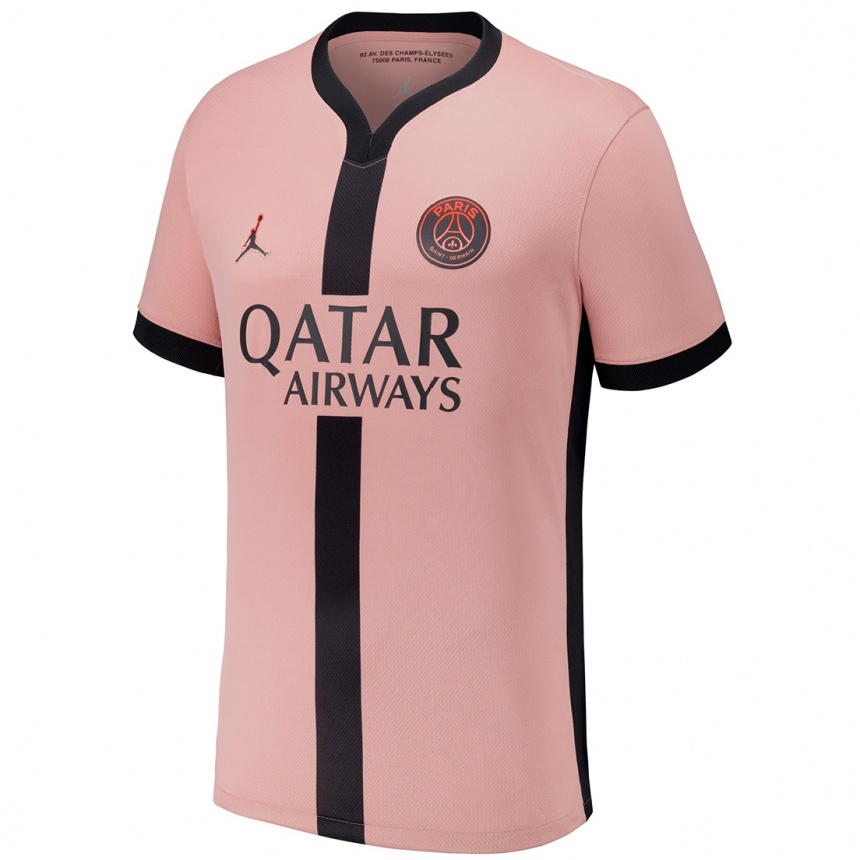 Kids Football Constance Picaud #16 Rust Pink Third Jersey 2024/25 T-Shirt