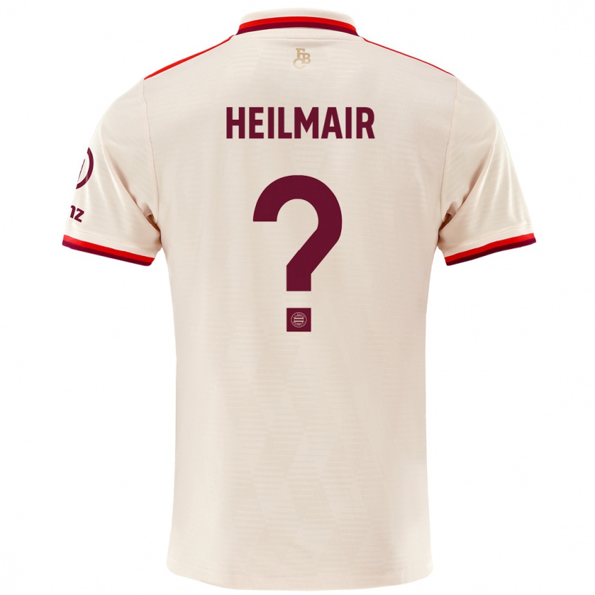 Men Football Hannes Heilmair #0 Linen Third Jersey 2024/25 T-Shirt