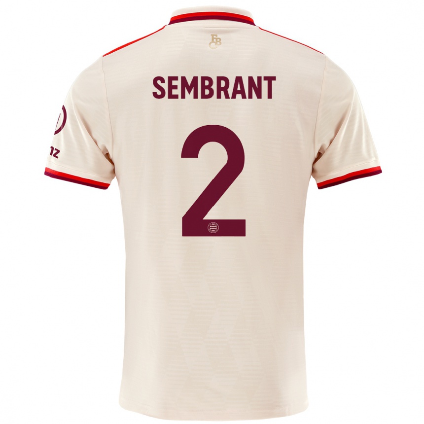 Men Football Linda Sembrant #2 Linen Third Jersey 2024/25 T-Shirt