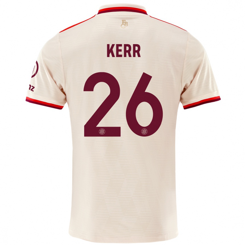 Men Football Samantha Kerr #26 Linen Third Jersey 2024/25 T-Shirt