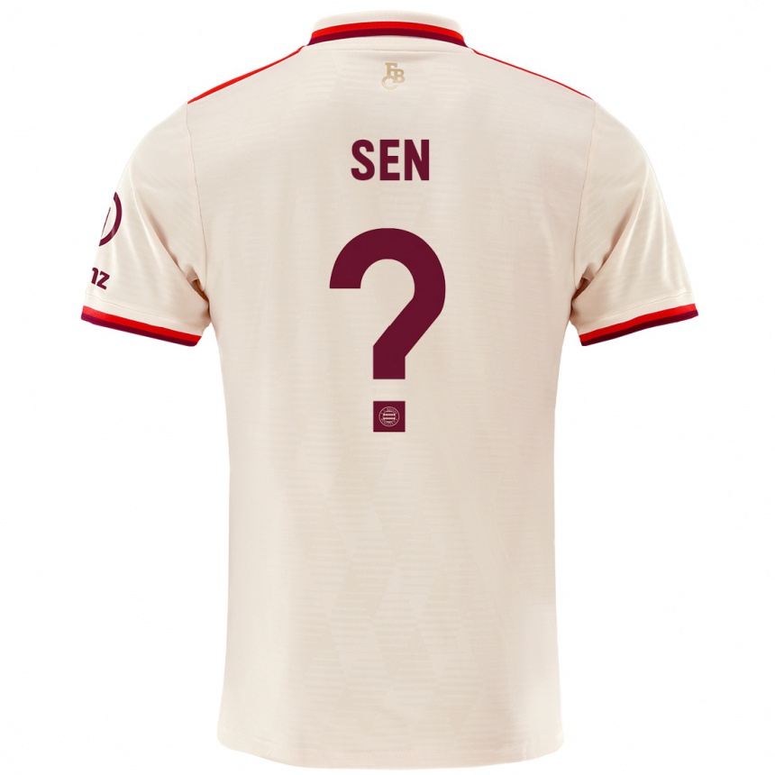 Men Football Salih Sen #0 Linen Third Jersey 2024/25 T-Shirt