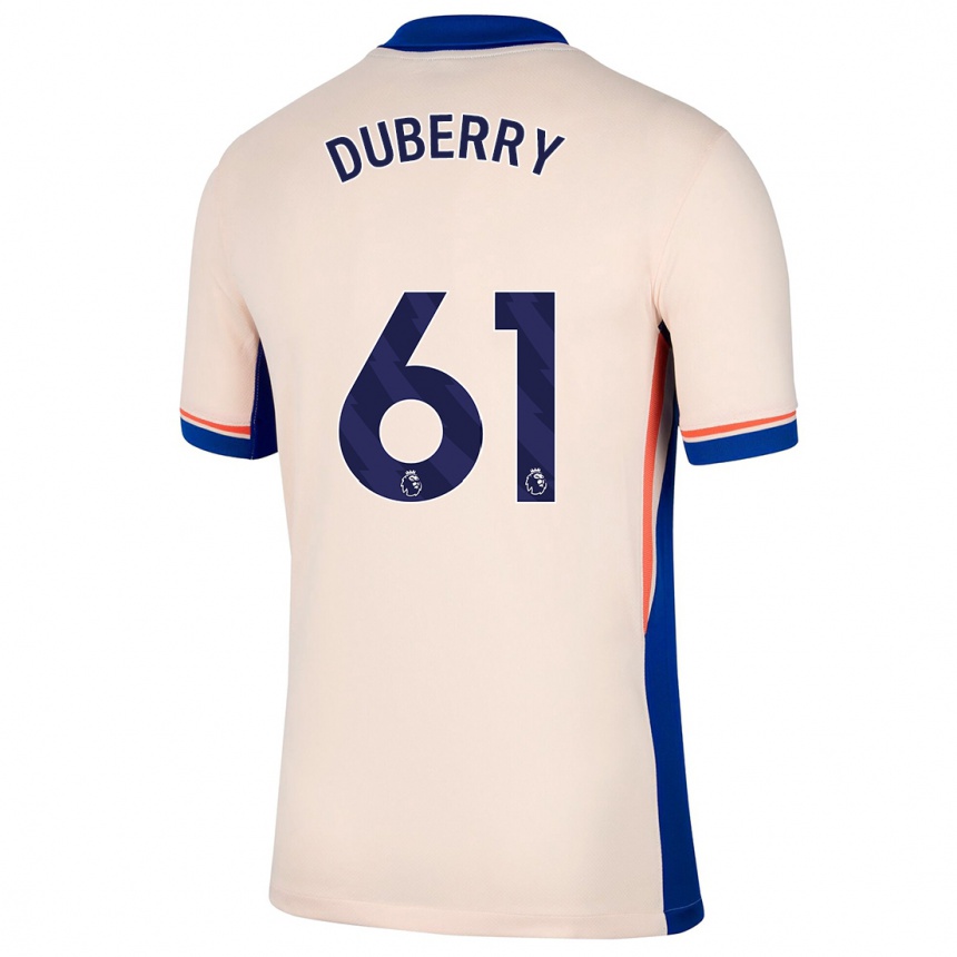 Women Football Zain Silcott-Duberry #61 Light Beige Away Jersey 2024/25 T-Shirt