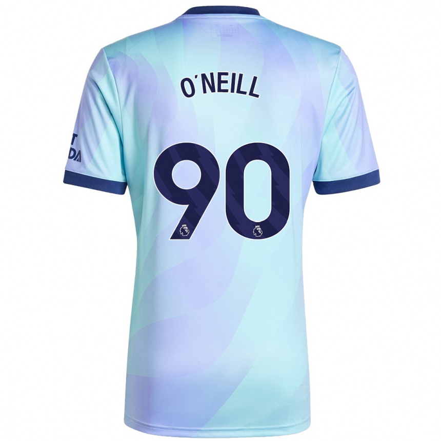 Women Football Ceadach O'neill #90 Aqua Third Jersey 2024/25 T-Shirt