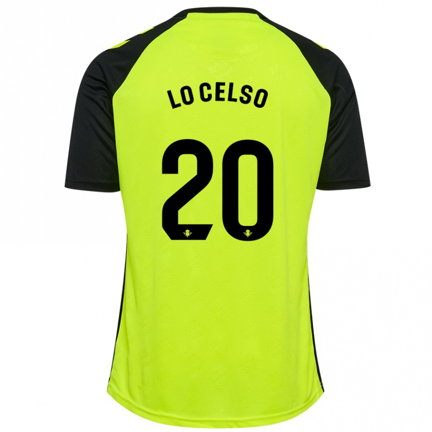 Kids Football Giovani Lo Celso #20 Light Blue Away Jersey 2024/25 T-Shirt