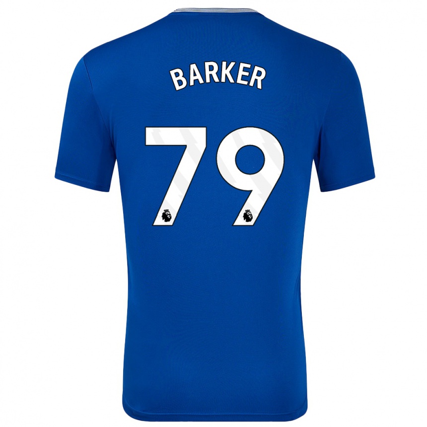 Kids Football Owen Barker #79 Blue With Home Jersey 2024/25 T-Shirt