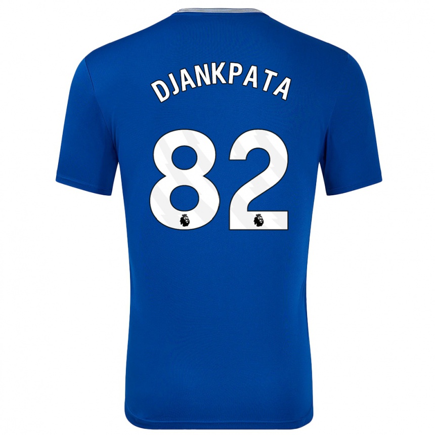 Kids Football Halid Djankpata #82 Blue With Home Jersey 2024/25 T-Shirt