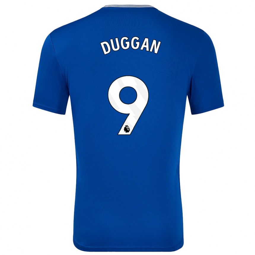 Kids Football Toni Duggan #9 Blue With Home Jersey 2024/25 T-Shirt