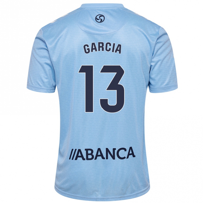 Kids Football Raúl García #13 Sky Blue Home Jersey 2024/25 T-Shirt