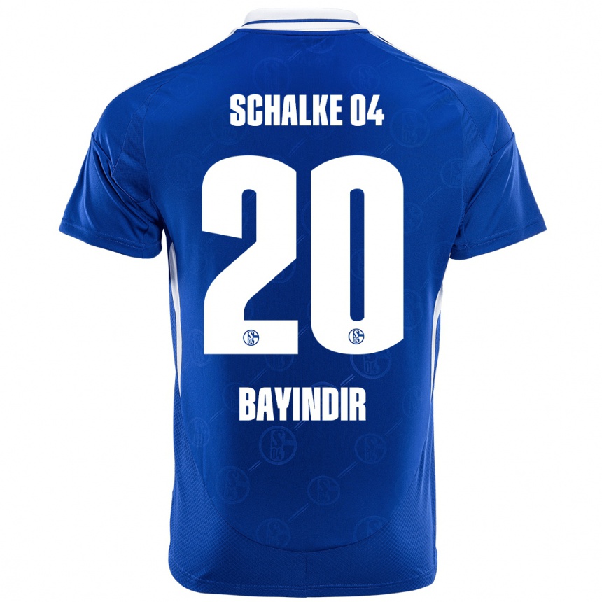 Kids Football Aris Bayindir #20 Royal Blue Home Jersey 2024/25 T-Shirt