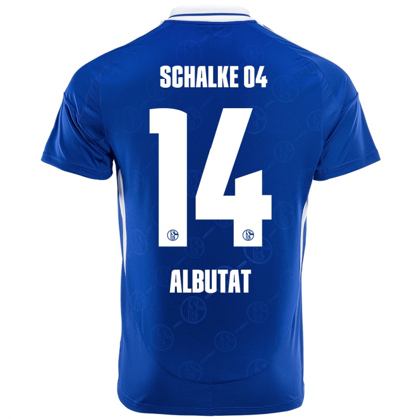 Kids Football Tim Albutat #14 Royal Blue Home Jersey 2024/25 T-Shirt