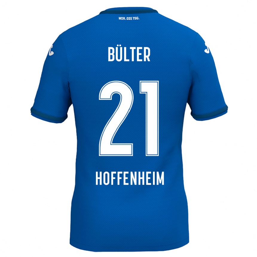 Kids Football Marius Bülter #21 Royal Blue Home Jersey 2024/25 T-Shirt