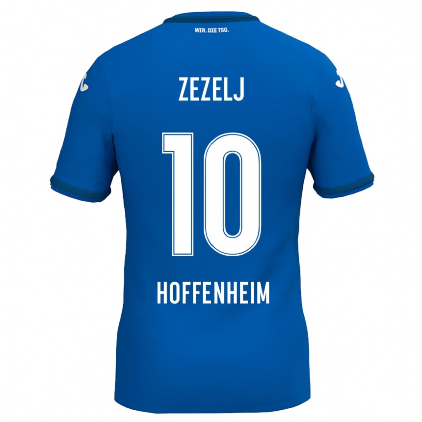 Kids Football Neno Zezelj #10 Royal Blue Home Jersey 2024/25 T-Shirt