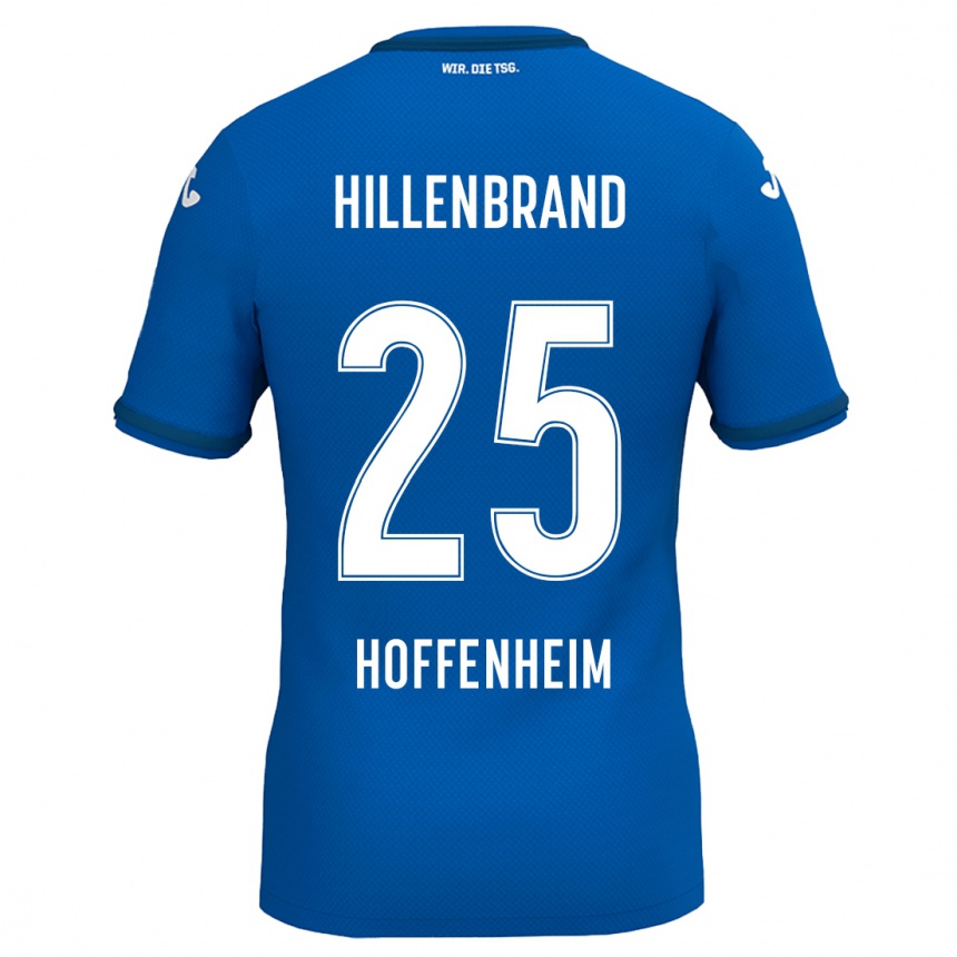 Kids Football Jack Hillenbrand #25 Royal Blue Home Jersey 2024/25 T-Shirt