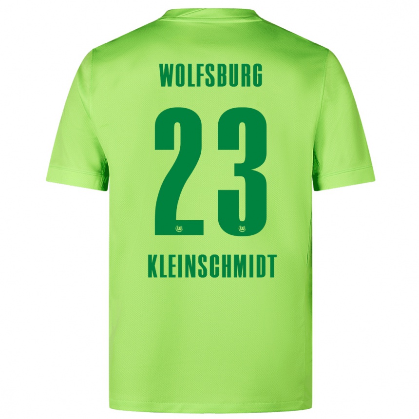 Kids Football Max Kleinschmidt #23 Fluorescent Green Home Jersey 2024/25 T-Shirt