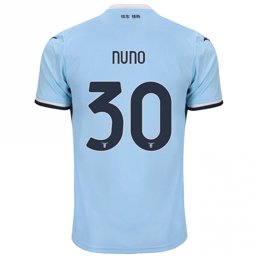 Kids Football Nuno Tavares #30 Blue Home Jersey 2024/25 T-Shirt