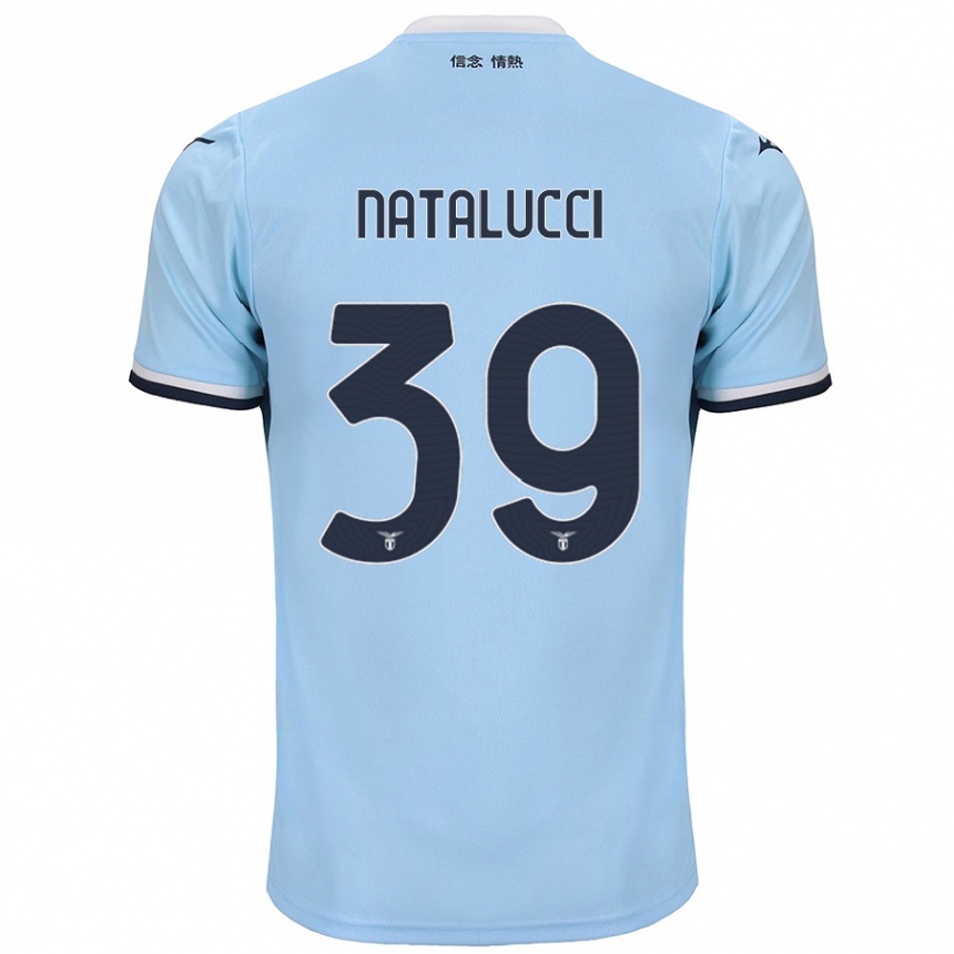 Kids Football Serena Natalucci #39 Blue Home Jersey 2024/25 T-Shirt