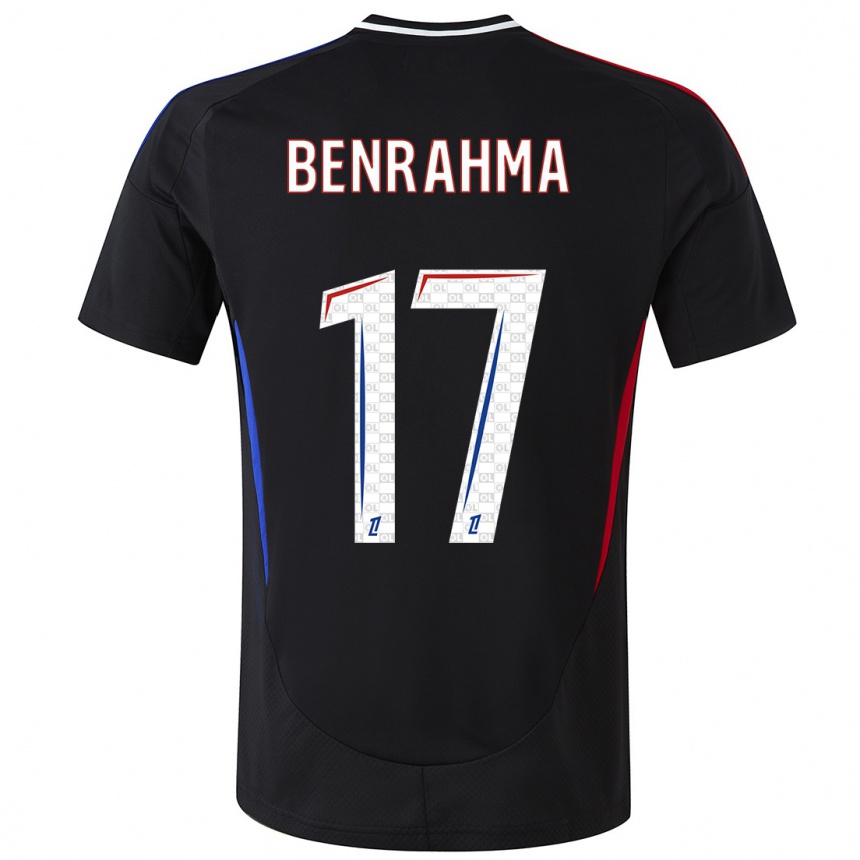 Kids Football Saïd Benrahma #17 Black Away Jersey 2024/25 T-Shirt