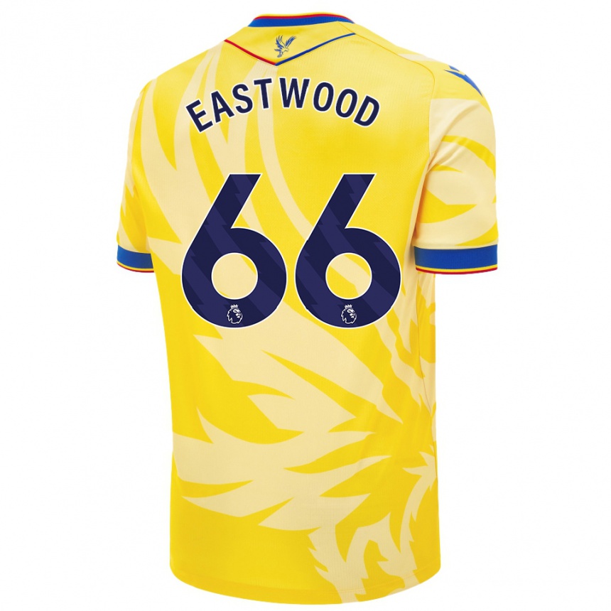 Kids Football Billy Eastwood #66 Yellow Away Jersey 2024/25 T-Shirt