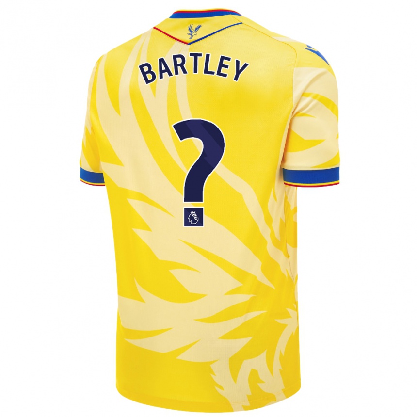 Kids Football Ryan Bartley #0 Yellow Away Jersey 2024/25 T-Shirt