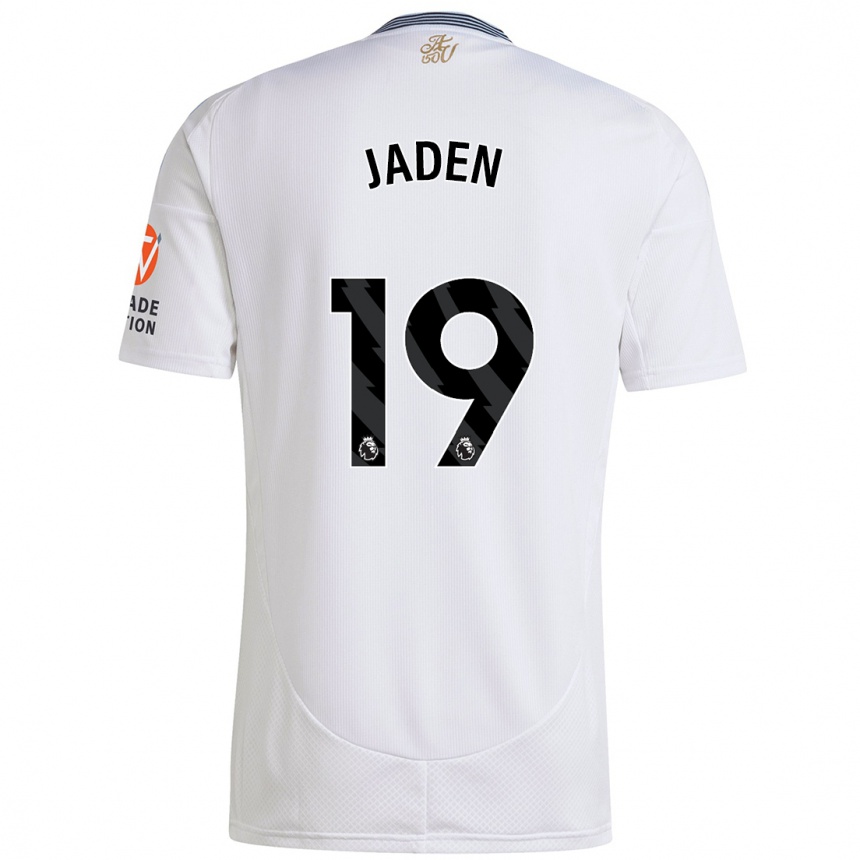 Kids Football Jaden Philogene #19 White Away Jersey 2024/25 T-Shirt