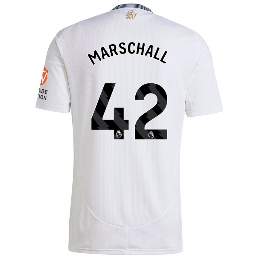 Kids Football Filip Marschall #42 White Away Jersey 2024/25 T-Shirt