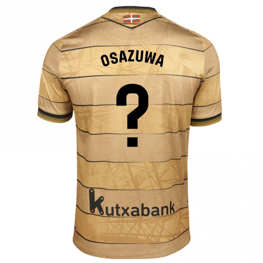 Kids Football Sydney Osazuwa #0 Brown Away Jersey 2024/25 T-Shirt