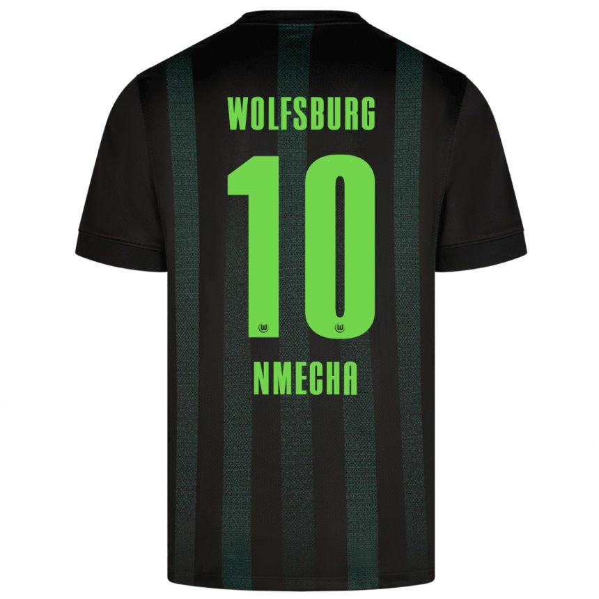 Kids Football Lukas Nmecha #10 Dark Green Away Jersey 2024/25 T-Shirt